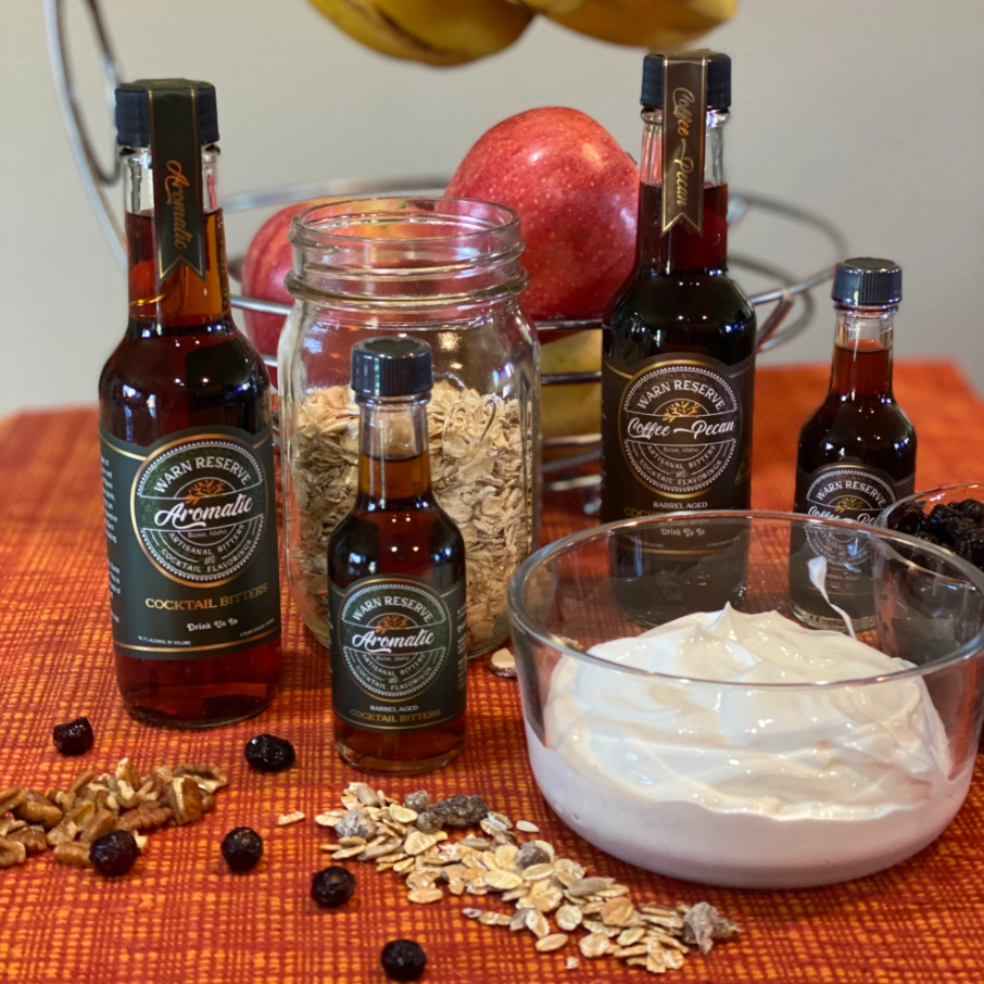 Overnight Coffee Pecan Oats