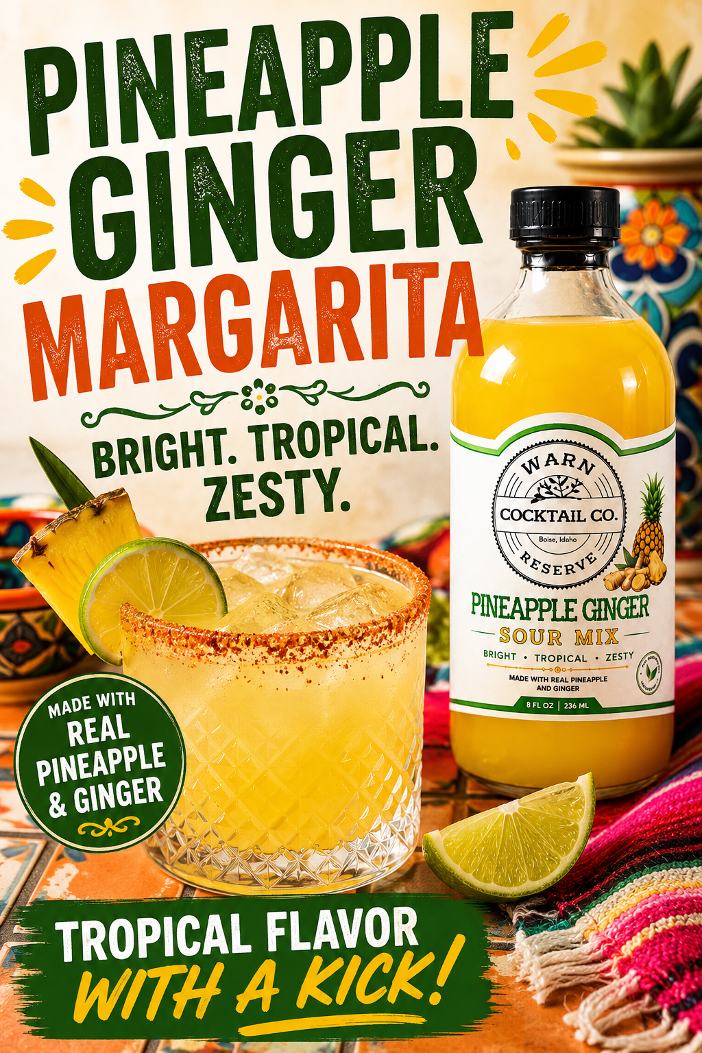Pineapple + Ginger: The Tropical Cocktail Pairing Your Home Bar Needs