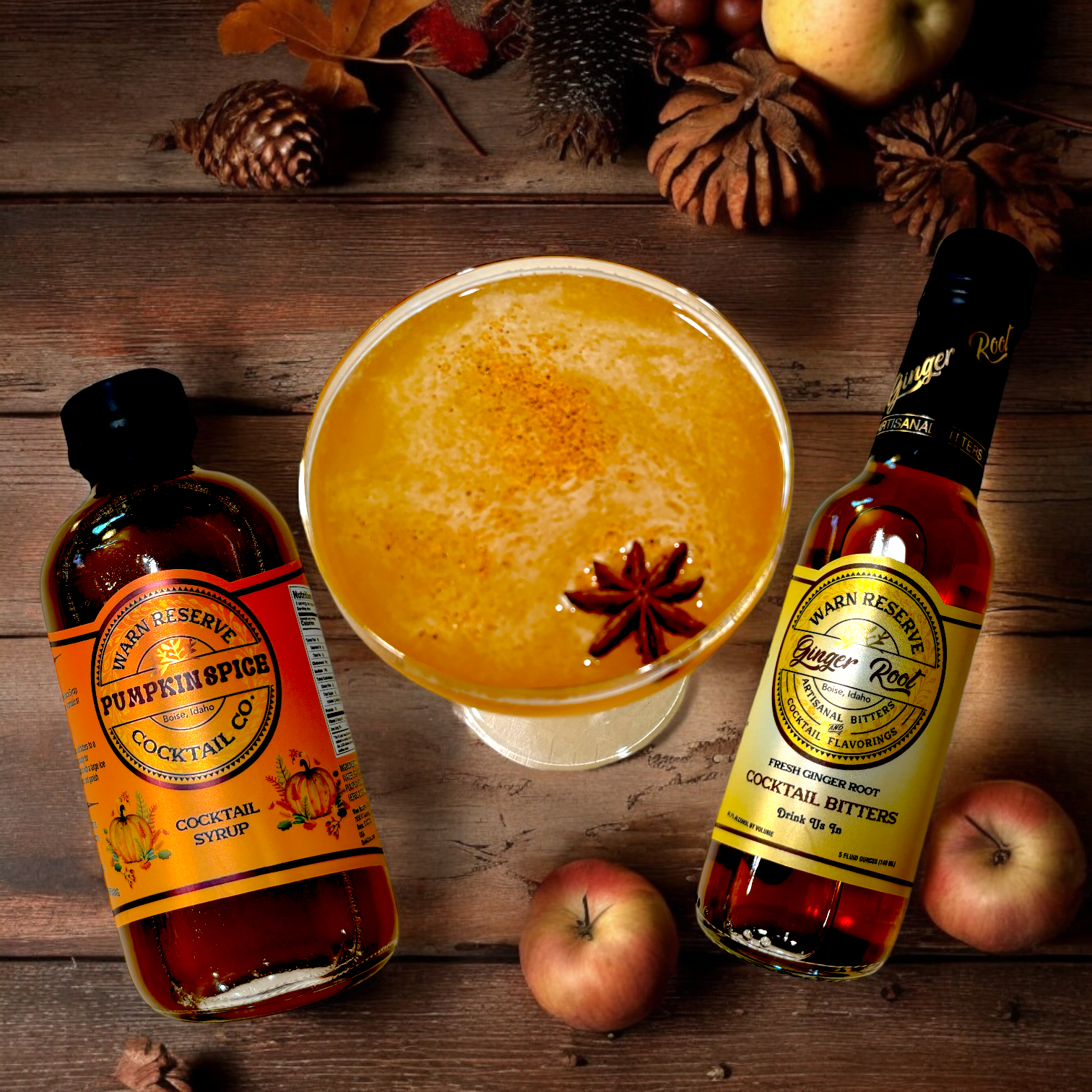 Pumpkin Bourbon Sidecar
