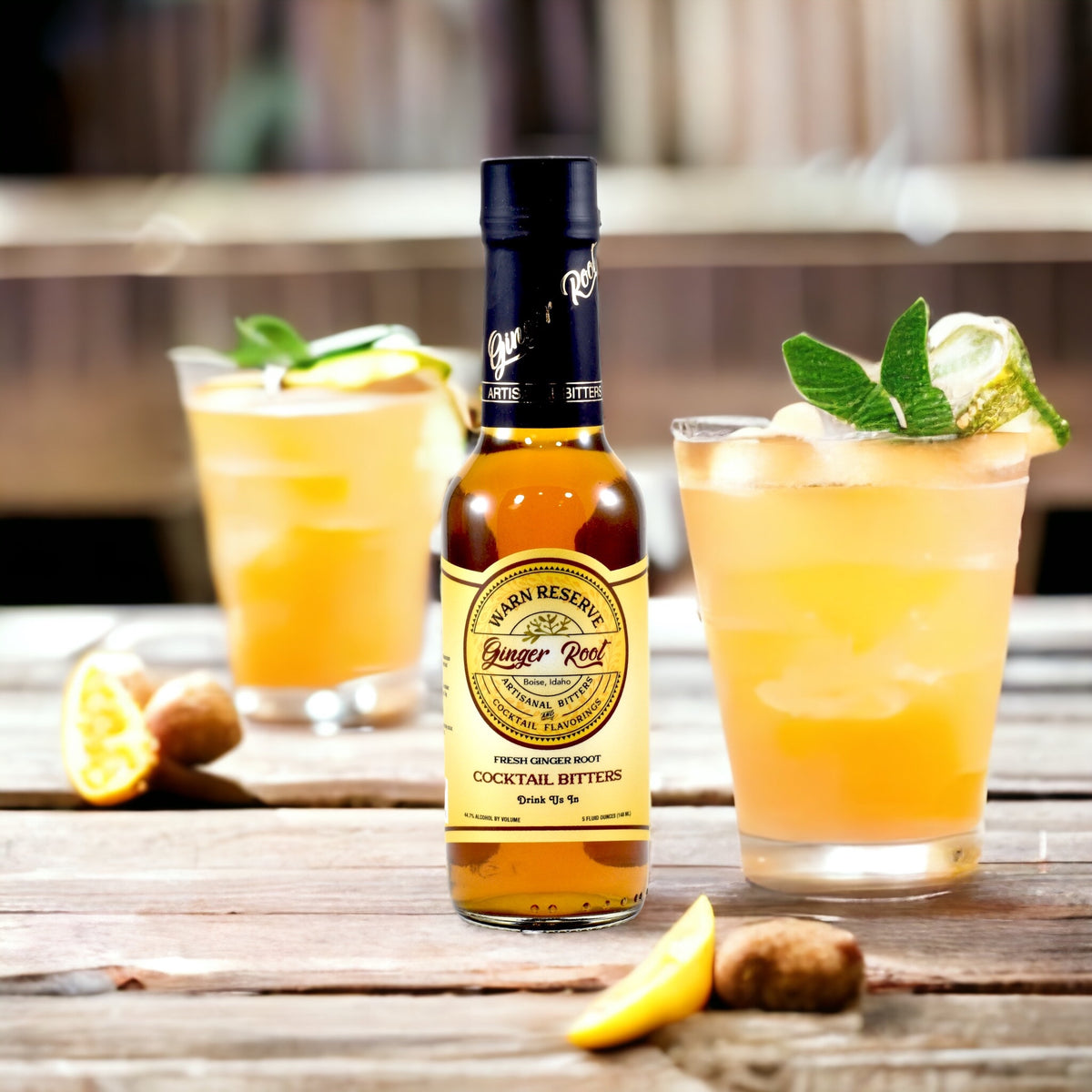 5 fl. oz. Ginger Root Bitters– Warn Reserve Cocktail Co.