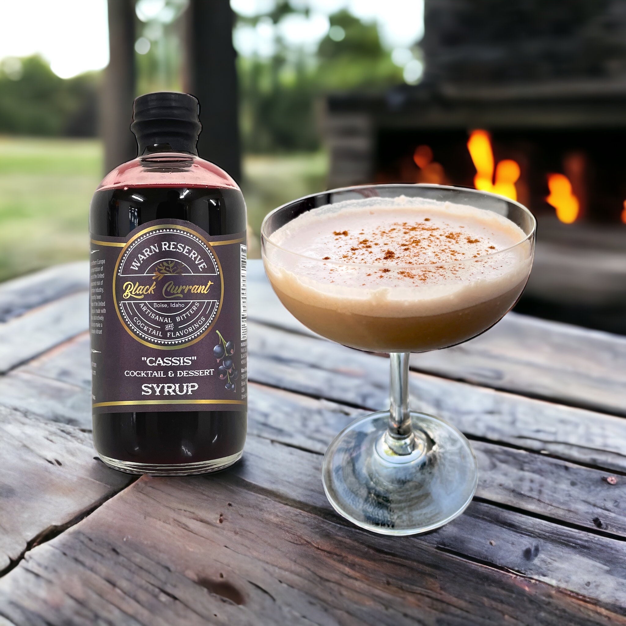 Cold Brew Cassis Cocktail