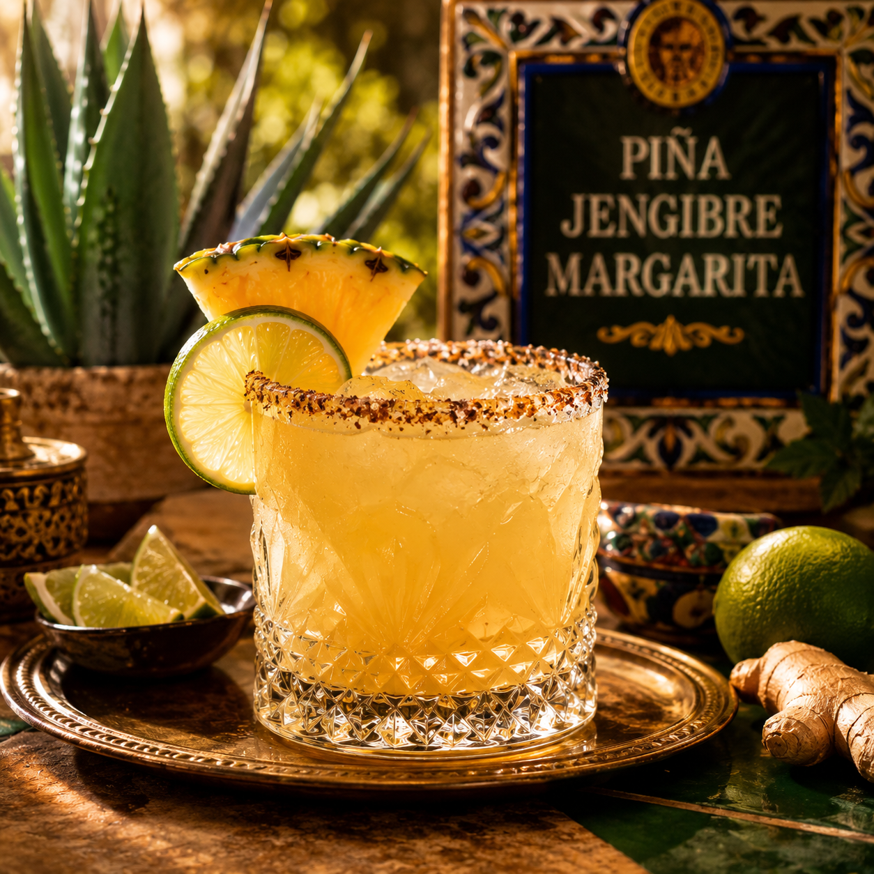 Pineapple Ginger Margarita
