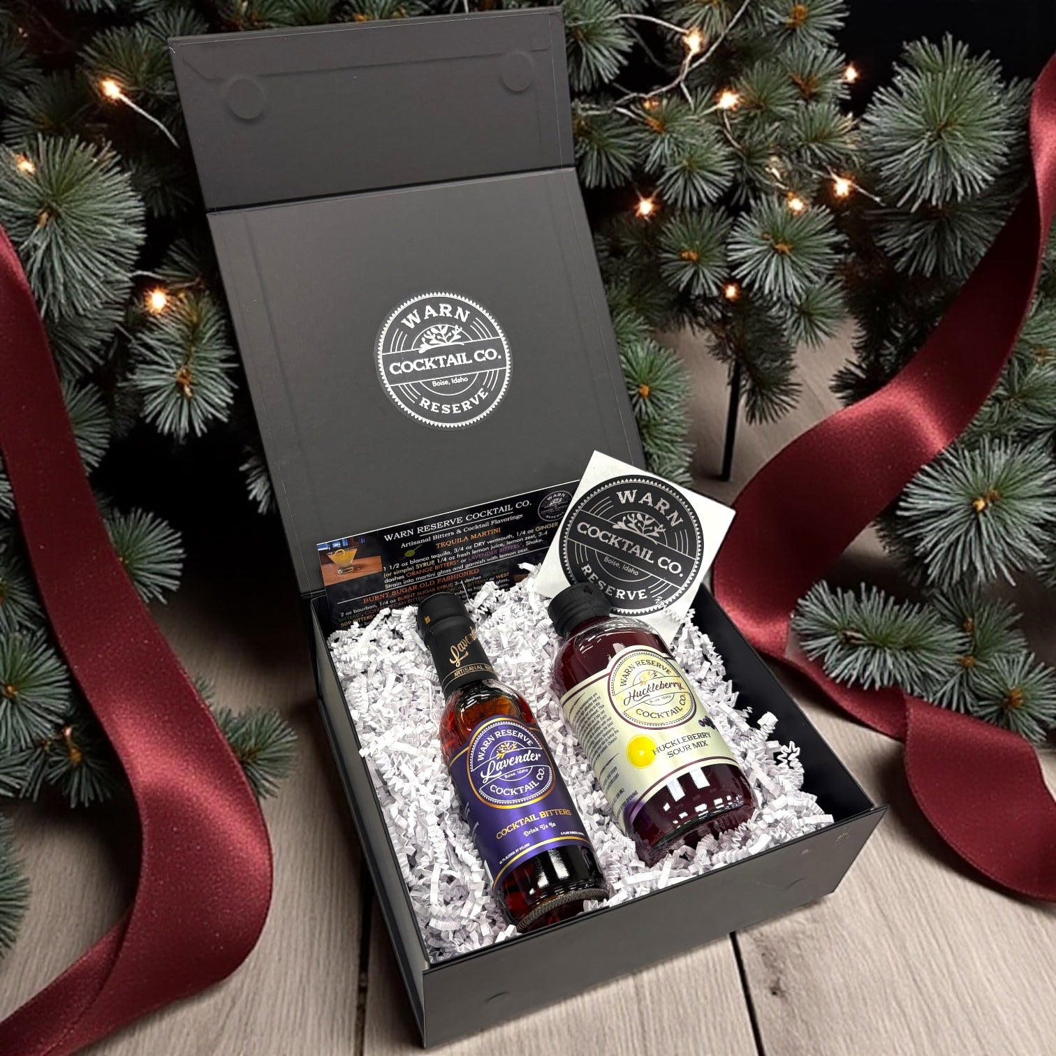 Huckleberry Sour Cocktail Christmas Gift Set 2025– Warn Reserve