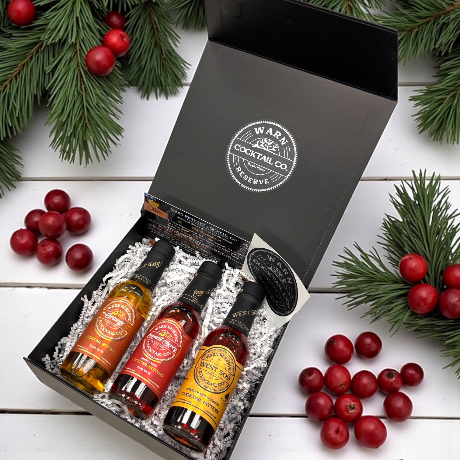 Premium Bitters Christmas Gift Set 2025– Warn Reserve Cocktail Co.