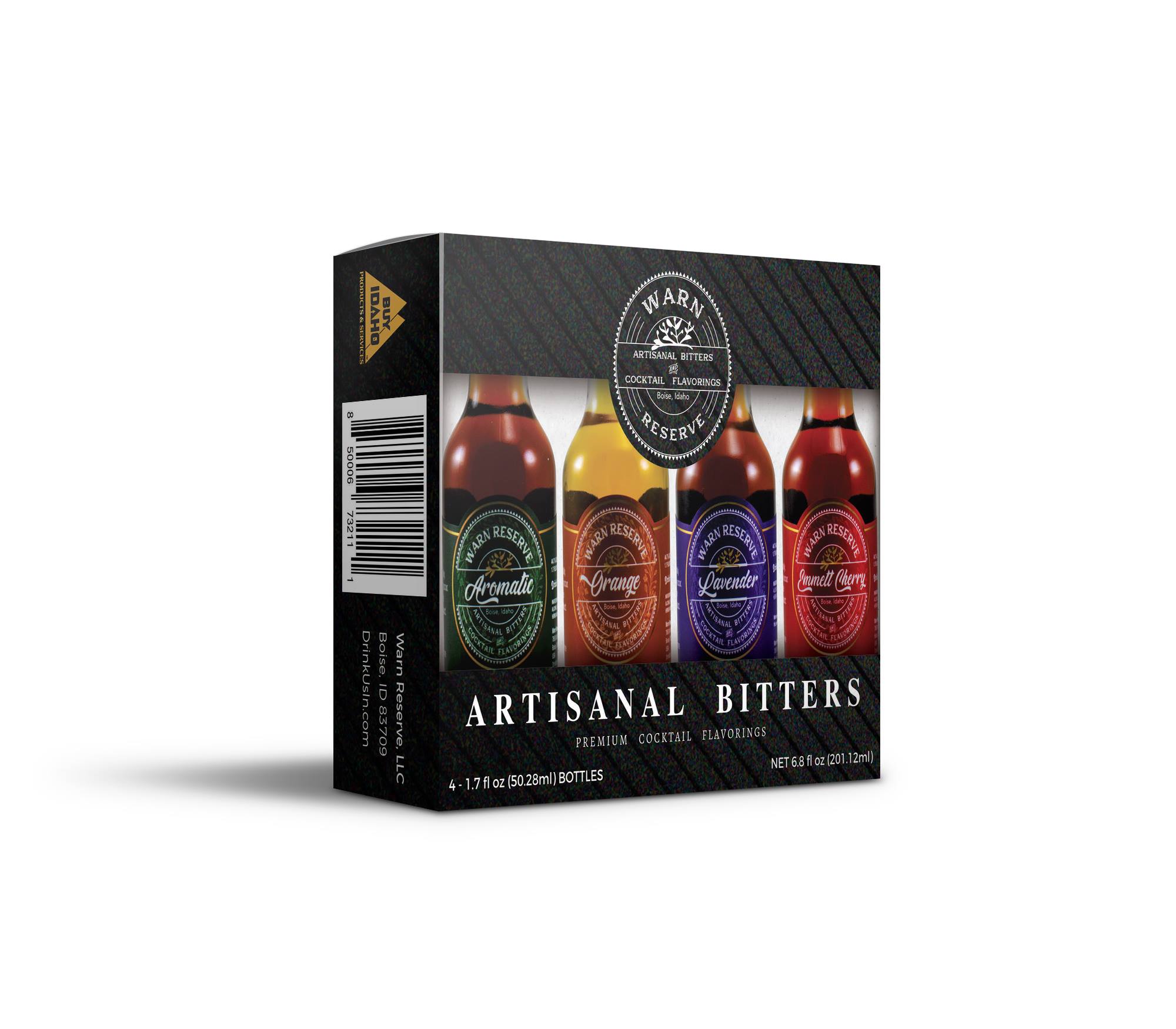 Traditional Bitters Variety Pack (4-Pack) 1.7 fl. oz. | Warn Reserve ...